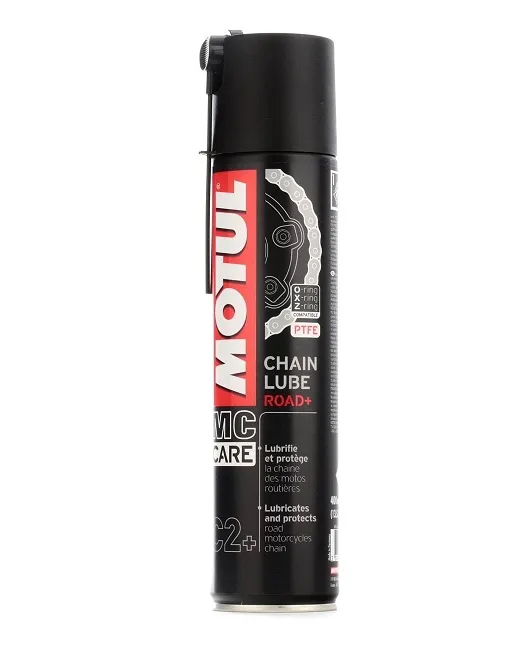 mazivo na řetězy spray MOTUL CHAIN LUBE ROAD+ MC CARE C2+ 400 ml Doprava Zdarma