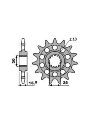 Nová Kolekce Sekundární řetězové kolečko PBR Sprockets pro HONDA CBR-F/R/RR/XLV/VTR/ Hornet/ 600/900/1000 mod.520 RACING