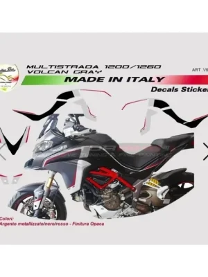 Sada polepů kompletní grafiky VULTURBIKE pro DUCATI Multistrada 1260/S Bezpečná Platba