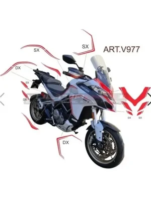 Sada polepů kompletní grafiky VULTURBIKE pro DUCATI Multistrada 1260/S Nejlepší Cena