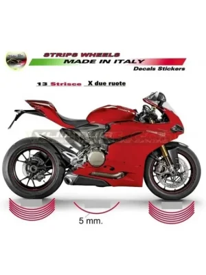Nejlepší Cena Samolepící proužky Marchesini FORGED style na ráfky kol pro DUCATI