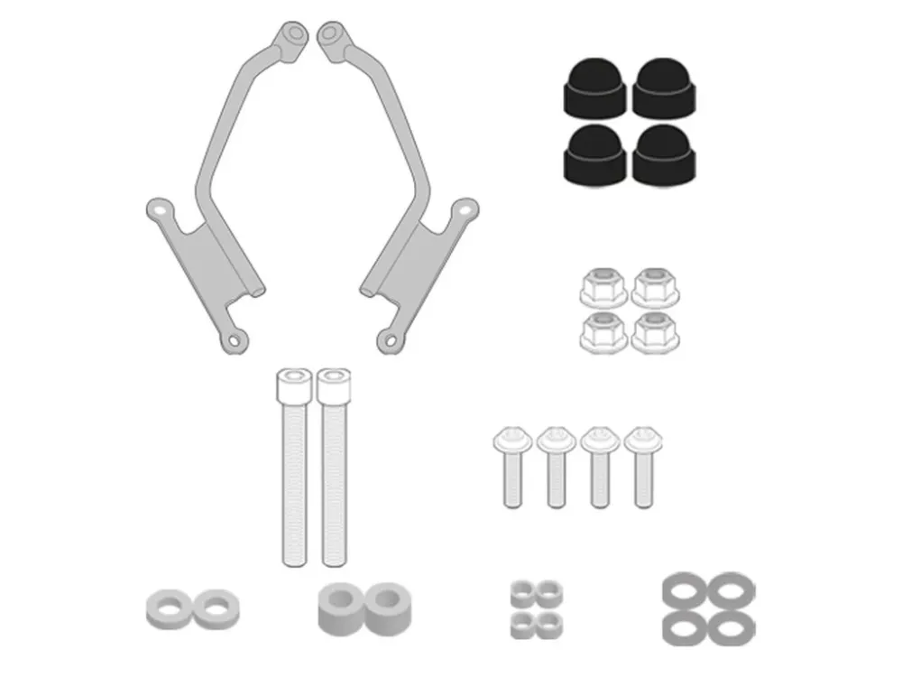 Top Prodej Kappa A1215AK montážní sada pro plexi 1221AK HONDA CB 1000 HORNET 25-