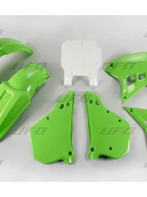 Cenově Výhodný UFO kompletní plasty KAWASAKI KX 125 90-91, barva OEM