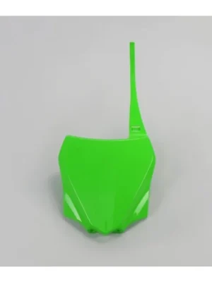 UFO tabulka pod startovní číslo KAWASAKI KX 85 14-20, barva zelená Oblíbený