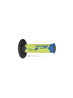 PROGRIP gripy PG788 OFF ROAD (22+25mm, délka 115mm) barva světlá modrá/žlutá fluo/černá (t Víkendová Akce