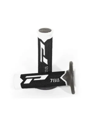PROGRIP gripy PG788 OFF ROAD (22+25mm, délka 115mm) barva bílá/černá/titanová (trojdílné) Tovární Cena
