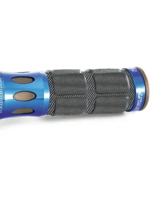 Nízká Cena PROGRIP gripy PG744 SCOOTER ALU (22+25mm, délka 115mm) barva modrá (jednodílné) (744-104)