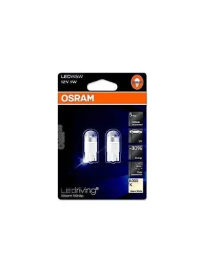 OSRAM žárovka LED RIVING WARM WHITE 4000K 1W 12V W2.1x9.5D W5W (sada 2 ks) Jen Po Omezenou Doba