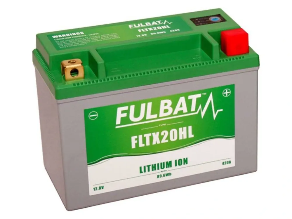 motobaterie litiová Fulbat LiFePO4 12V, 7Ah, 420A, 1,12 kg, 175x87x130 mm nahrazuje typy: Nejlepší Cena