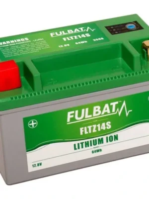 Časově Omezené motobaterie litiová Fulbat LiFePO4 12V, 5Ah, 350A, hmotnost 0,85 kg, 150x87x93 mm nahrazuj