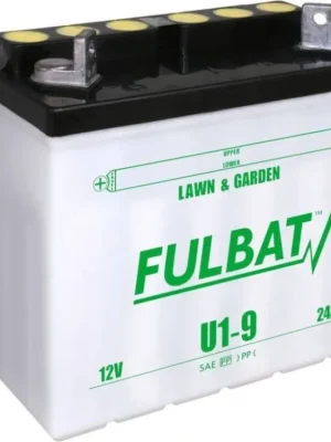 motobaterie Fulbat, U1-9 SLA, 28Ah, levá, bezúdržbová MF AGM, 195x125x176, (aktivovaná ve Kup Teď