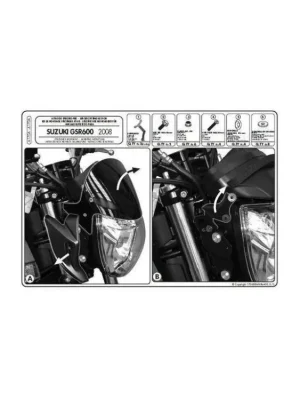 Akce Kappa A170AK montážní sada 247AK a 247NK SUZUKI GSR 600 (08-11)