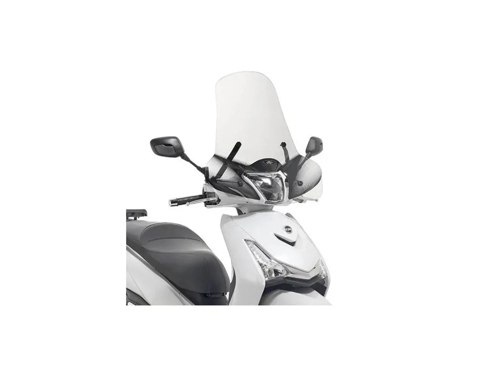 Nízká Cena Kappa 7057AK přední plexi, čiré 49 x 66 cm (VxŠ) KYMCO People S 300 -19, SYM HD 300 -19