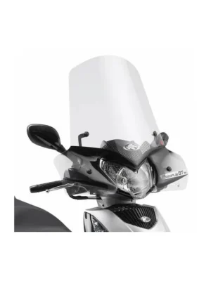 Bezpečná Platba Kappa 443AK přední plexi, čiré 53 x 72 cm (VxŠ) KYMCO People GTi 125 200 300 (10-20)