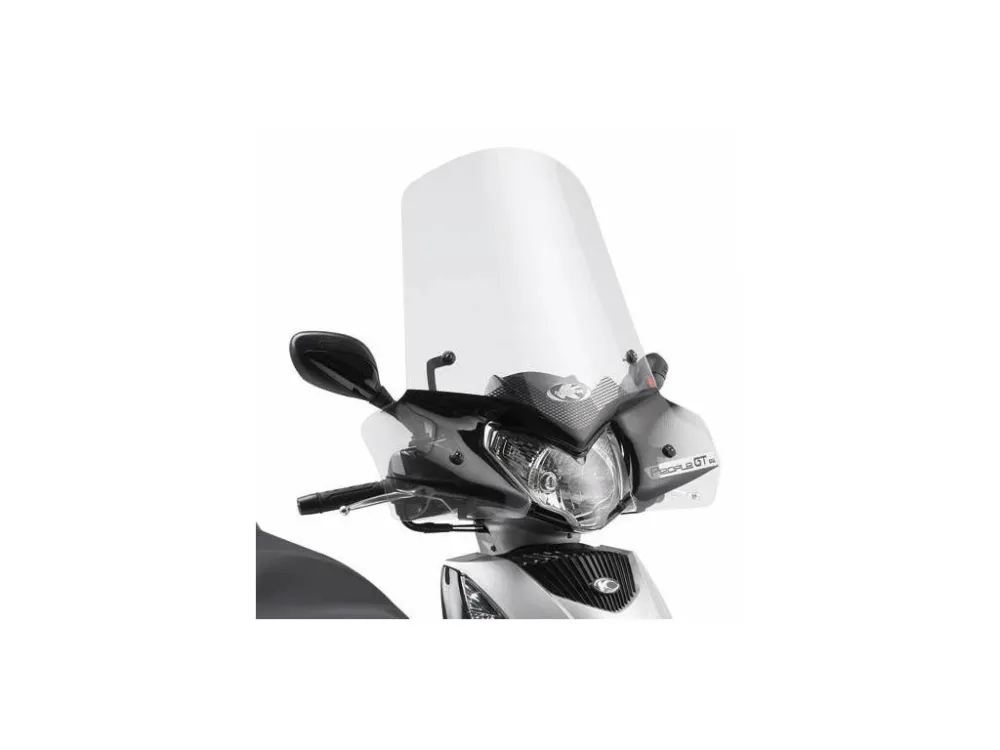 Bezpečná Platba Kappa 443AK přední plexi, čiré 53 x 72 cm (VxŠ) KYMCO People GTi 125 200 300 (10-20)