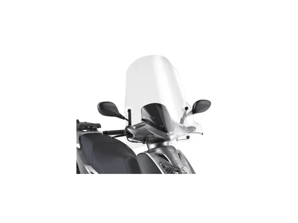 Kappa 440AK přední plexi, čiré 66 x 64 cm (VxŠ) KYMCO Agility 50 125 150 200 R16 (08-13), Doprava Zdarma