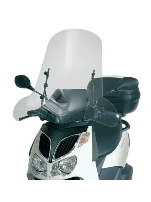 Sezónní Sleva Kappa 105AK přední plexi, čiré 66 x 67 cm (VxŠ) APRILIA Sportcity 125 200 250 (04-08), HON
