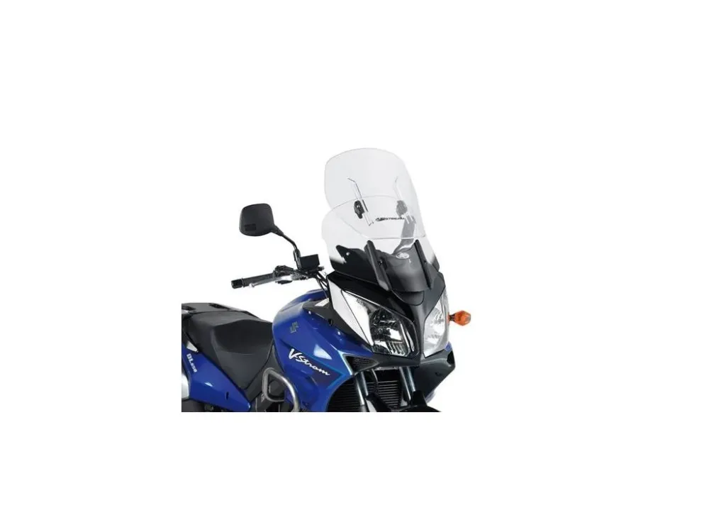 Kappa KAF260 Airstream přední plexi, čiré. V 65 cm (12 cm nástavec) Š 44 cm KAWASAKI KLV 1 Rychlé Dodání