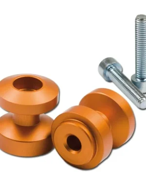 Rolny na kyvku MP (Bobbins), šroub M6, O=24,5mm, 2 kusy, oranžové Doprava Zdarma