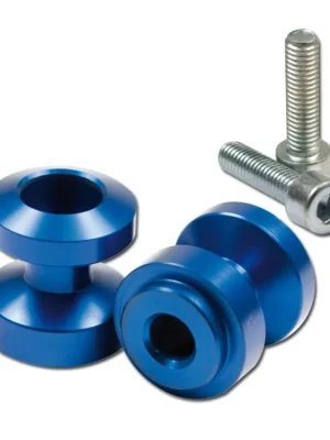 Rolny na kyvku MP (Bobbins), šroub M8 (1,25), O=24,5mm, 2 kusy, modré Ověřený