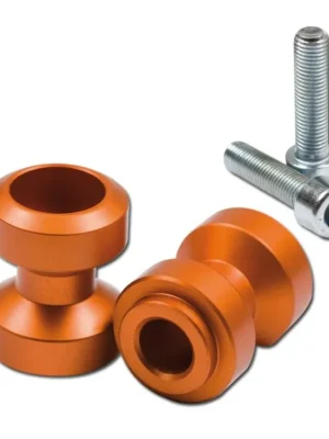 Rolny na kyvku MP (Bobbins), šroub M10 (1,5), O=24,5mm, 2 kusy, oranžové Rychlé Dodání
