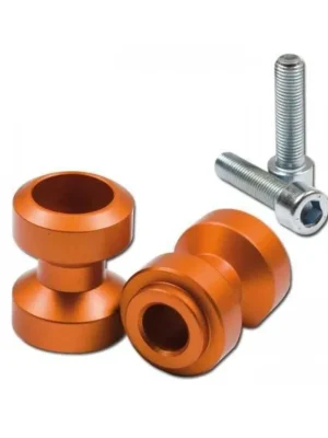 Rolny na kyvku MP (Bobbins), šroub M10 (1,25), O=24,5mm, 2 kusy, oranžové Sezónní Sleva