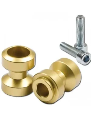 Rolny na kyvku MP (Bobbins), šroub M10 (1,25), O=24,5mm, 2 kusy, zlaté Ihned K Objednání