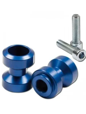 Rolny na kyvku MP (Bobbins), šroub M10 (1,25), O=24,5mm, 2 kusy, modré Přímo Od Výrobce