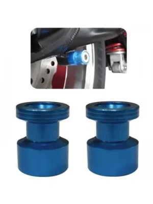 Značkový Rolny na kyvku (Bobbins) Keiti, BB 2100, šroub M10 (1,25), modré, 2 kusy
