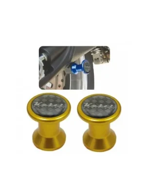 Hit Sezóny Rolny na kyvku (Bobbins) Keiti, BB 100, šroub M10 (1,25), zlaté, 2 kusy