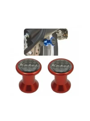 Rolny na kyvku (Bobbins) Keiti, BB 100, šroub M10 (1,25), červené, 2 kusy Výhodná Nabídka