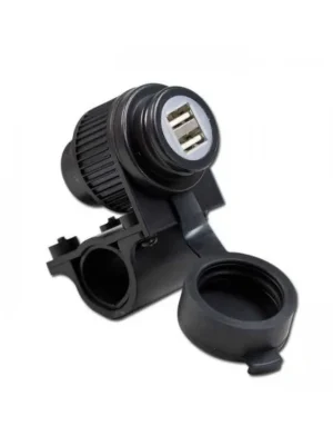 DIN 12 V moto USB zásuvka na zapalovač na motorku - s kabelem Doprava Zdarma