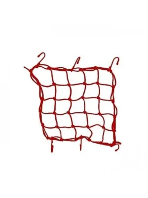 Elastická síťka na motorku pavouk červená 40x40 cm Autentický