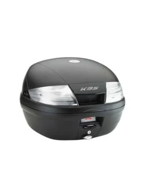 Sleva Kappa K35NT2 - černý nelakovaný kufr Topcase Monolock (35 litrů) na motorku a skůtr