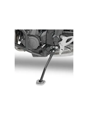 Přímo Od Výrobce ES6421 rozšíření bočního stojánku Triumph Tiger Sport 660 (22-25), stříbné hliníkové