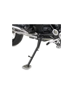 Finální Výprodej ES5112 rozšíření bočního stojánku BMW R 1200 GS Adventure (14-18), stříbné hliníkové
