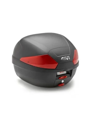 Novinka B29N2 Kufr GIVI (Monolock s vlastní plotnou), 29l, červené odrazky