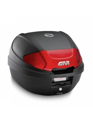 Super Cena E300N2B kufr GIVI černý s novým otevíráním tlačítkem (Monolock s vlastní plotnou), objem 30 ltr.