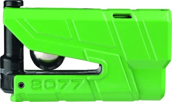 Zlevněný Abus Granit Detecto X-Plus 8077 green - zámek na kotoučovou brzdu | HZmoto - vše pro motorkáře a jejich stroje