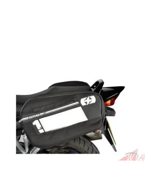 Top Prodej boční brašny na motocykl F1, OXFORD (černé, objem 45 l, pár)- 5A