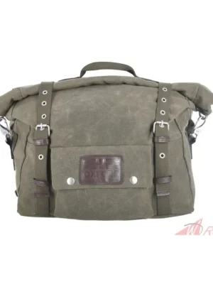 boční brašny na motocykl Heritage, OXFORD (zelené khaki, objem 40 l, pár)- 5A Aktuální