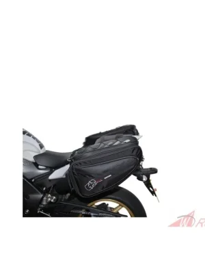 boční brašny na motocykl P50R, OXFORD (černé, objem 50 l, pár)- 5A Super Cena