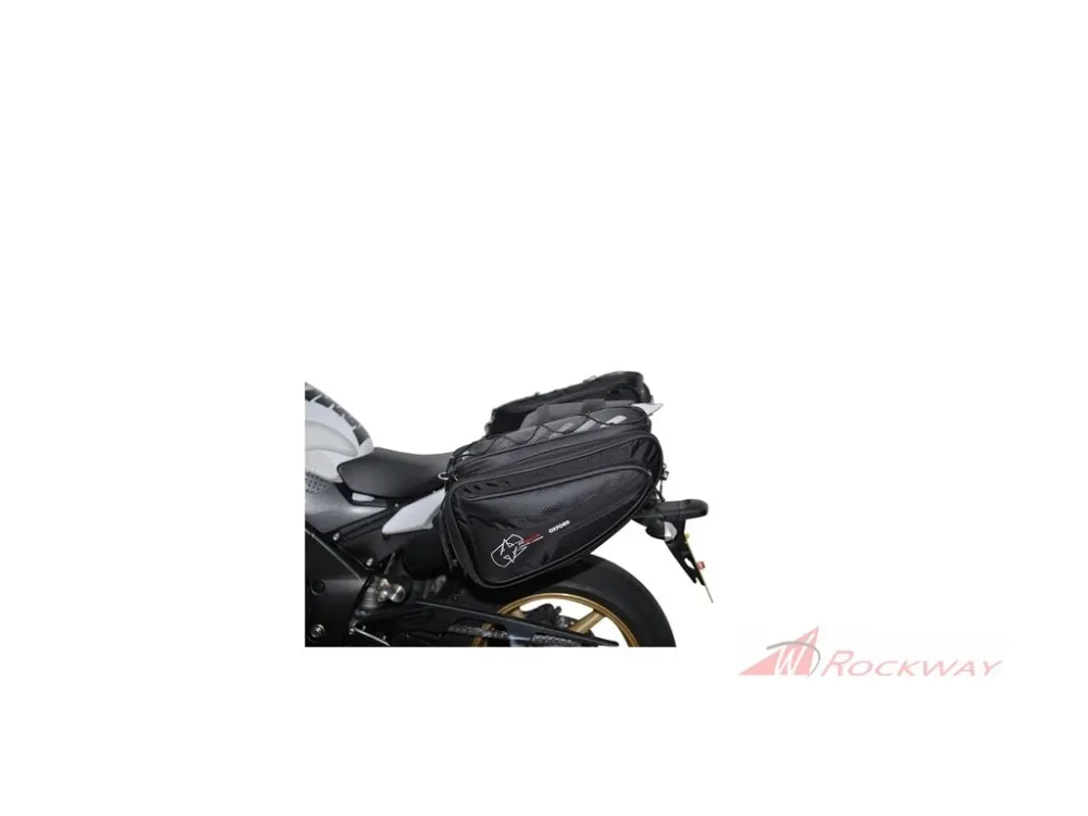 boční brašny na motocykl P50R, OXFORD (černé, objem 50 l, pár)- 5A Super Cena
