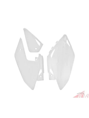 Časově Omezené boční číslové tabulky HONDA, RTECH (bílé)- 5A