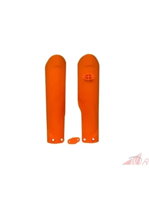 chrániče vidlic KTM, RTECH (neon oranžové, pár)- 5A Výprodej