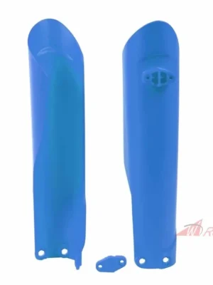 chrániče vidlic KTM, RTECH (světle modré, pár)- 5A Autentický