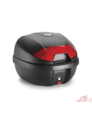 Akční Nabídka K30N MONOLOCK topcase, KAPPA (30 L, černý nelakovaný + červená odrazka)- 5A
