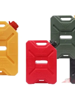 Akční Cena Kanystr na benzín OVERLAND FUEL 4,5L / 1,19 US galonu- Červená