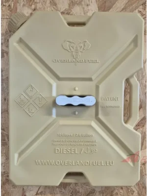 Super Cena Kanystr na naftu OVERLAND FUEL 10L / 2,6 US galonu | pouštní žlutá- 5A