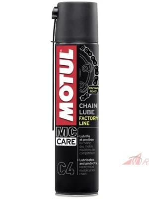 Originální MOTUL mazivo na řetězy C4 CHAIN LUBE, 400 ml sprej- 5A